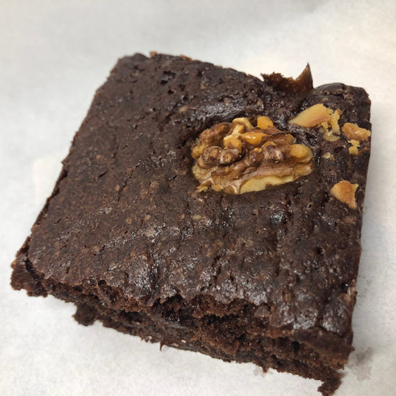 Lily's Vegan Cakes walnut brownies