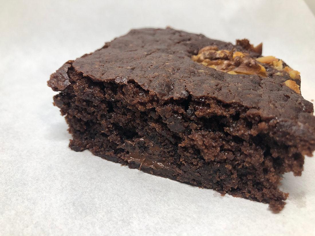 Lily's Vegan Cakes walnut brownies