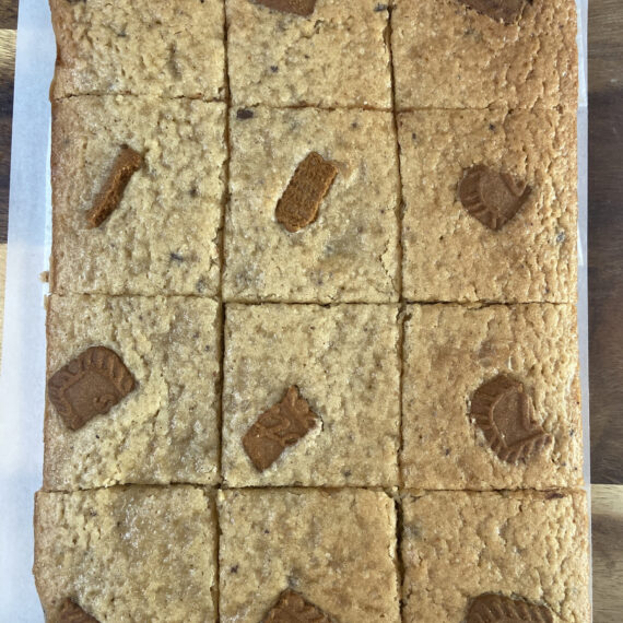 Biscoff Blondies
