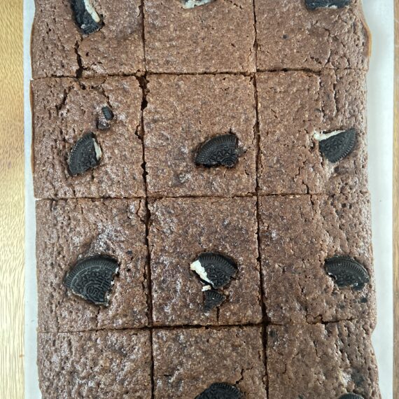 Oreo brownies