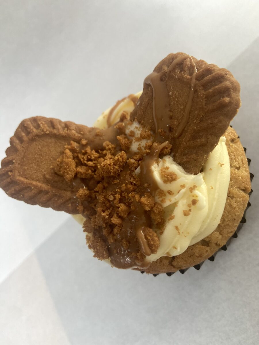 Biscoff cupcake