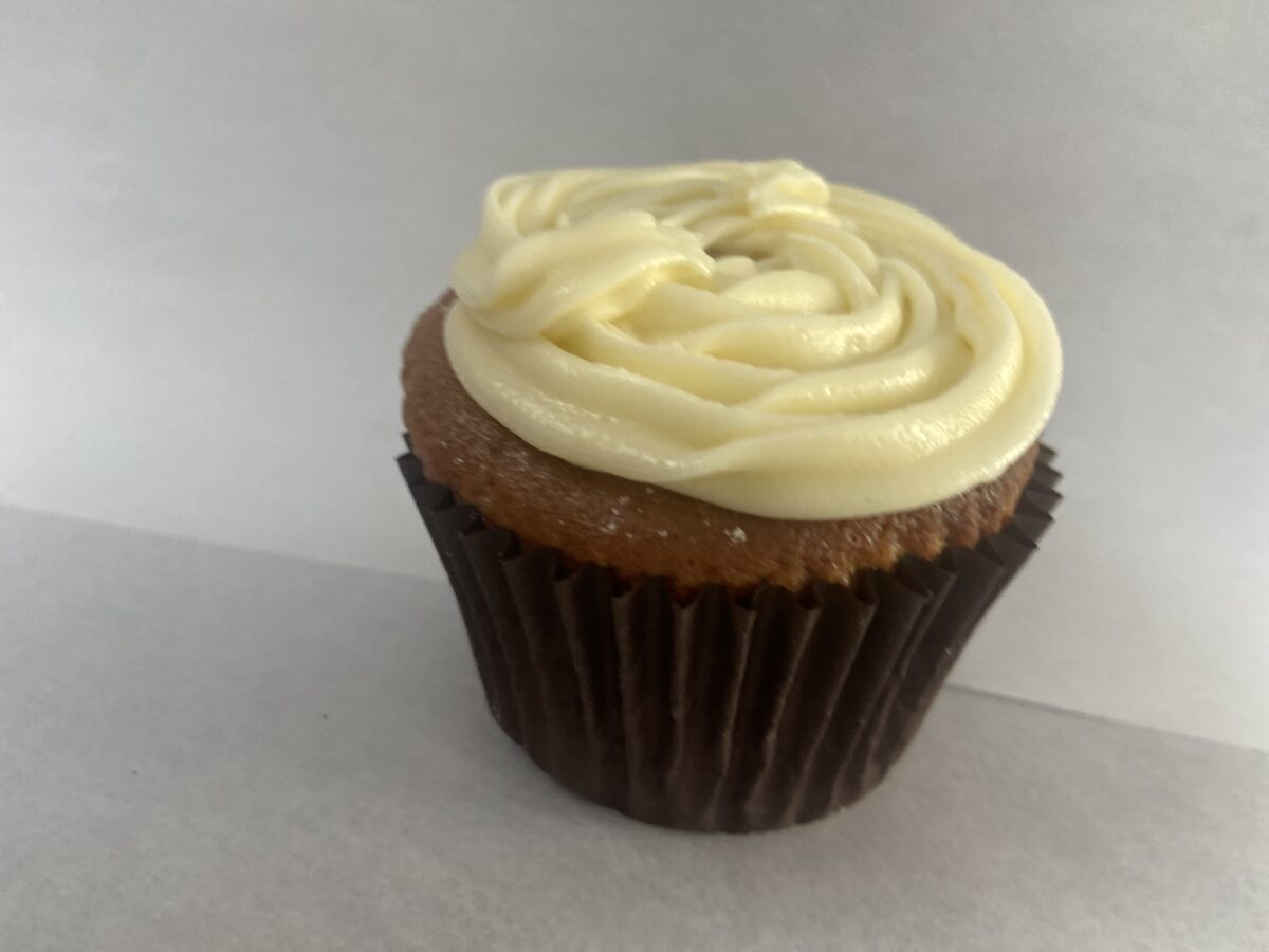 Plain cupcake