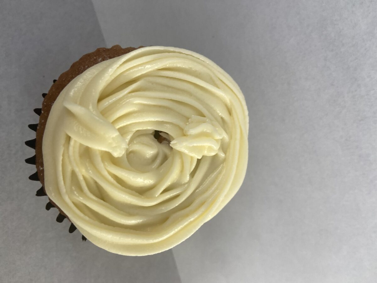Plain cupcake