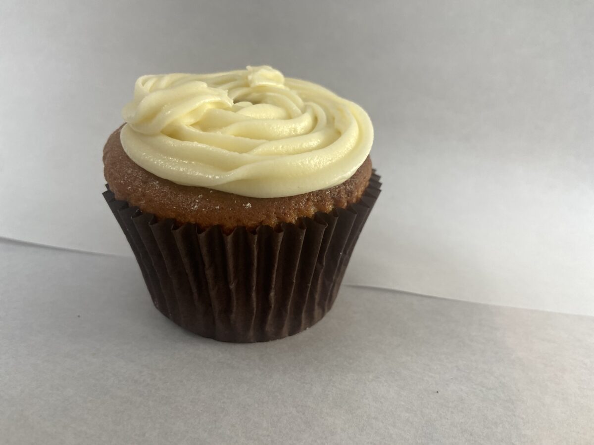 Plain cupcake