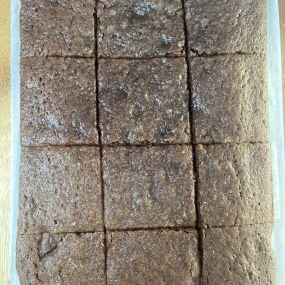 Plain brownies