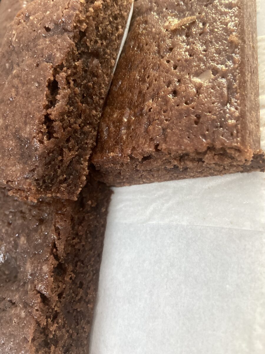 Plain brownies