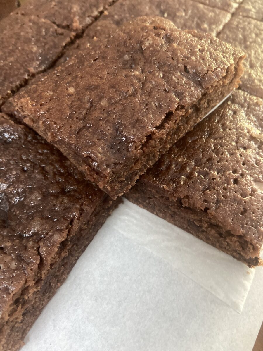 Plain brownies